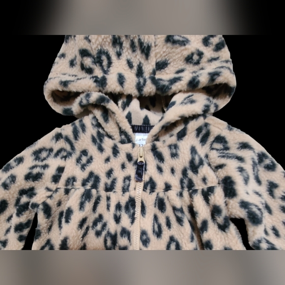 NWT Carter's size 12M tan jumpsuit - Picture 5 of 6